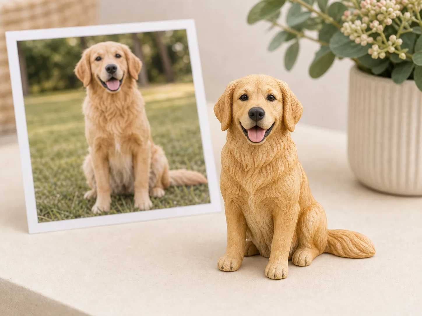 Pet custom figurine example