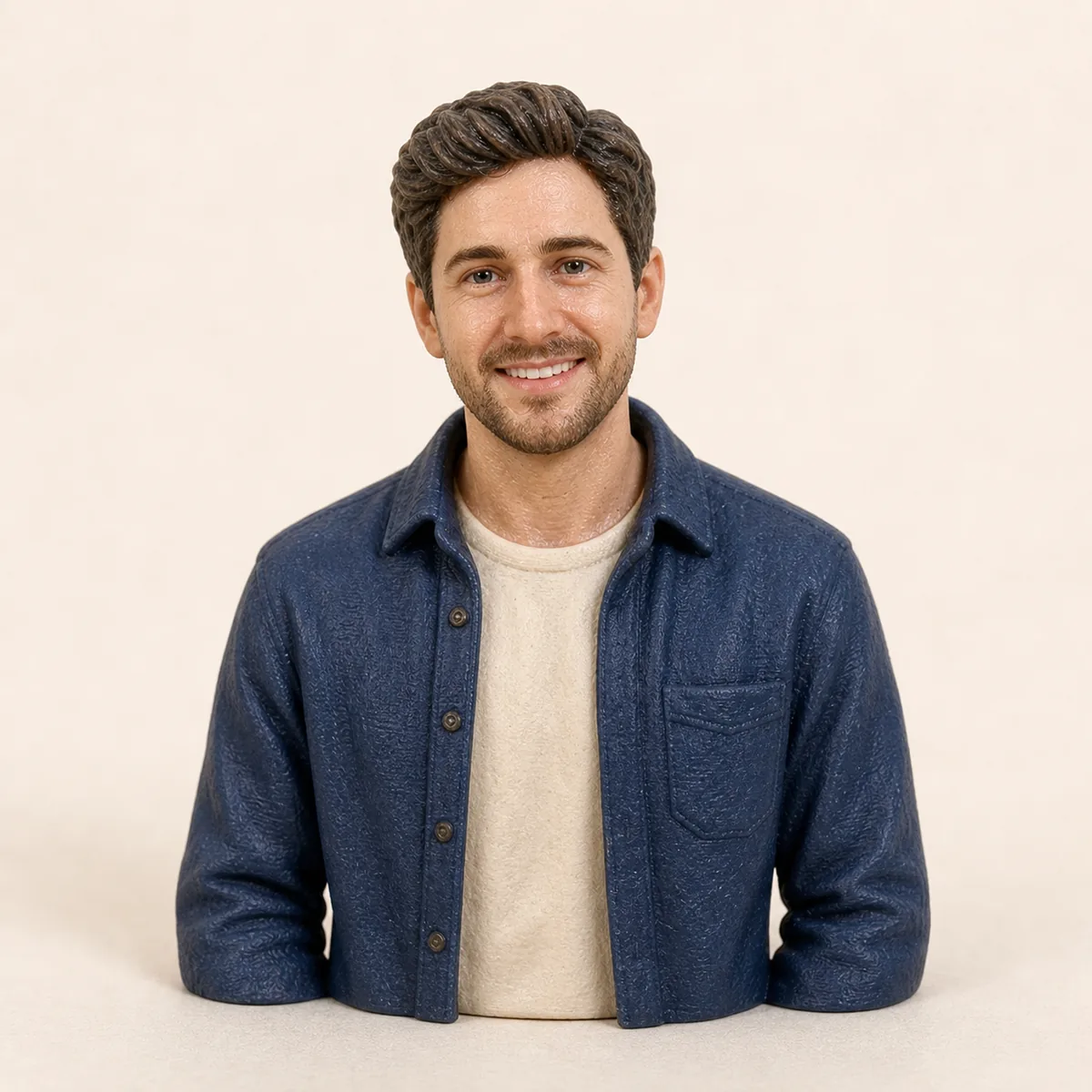 Half-Body Portrait custom figurine example