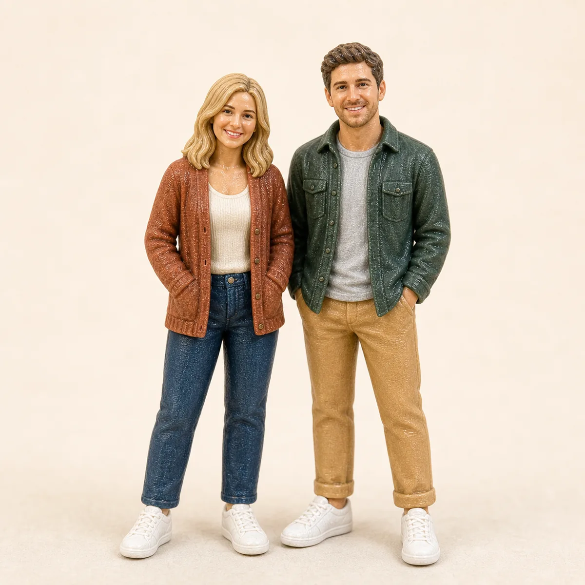 Two-Person Set custom figurine example